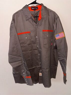 Men's Bocomal FR Button-Down Work Shirt
